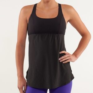 (NWOT) Lululemon Venus Tank, Black, Size 4